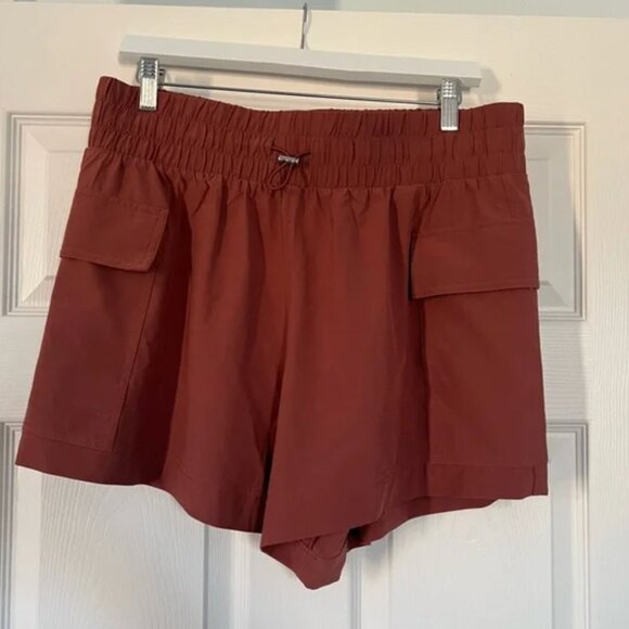 Abercrombie & Fitch Brown Athletic Shorts - Picture 1 of 5